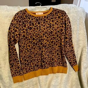 Philosophy leopard print sweater
